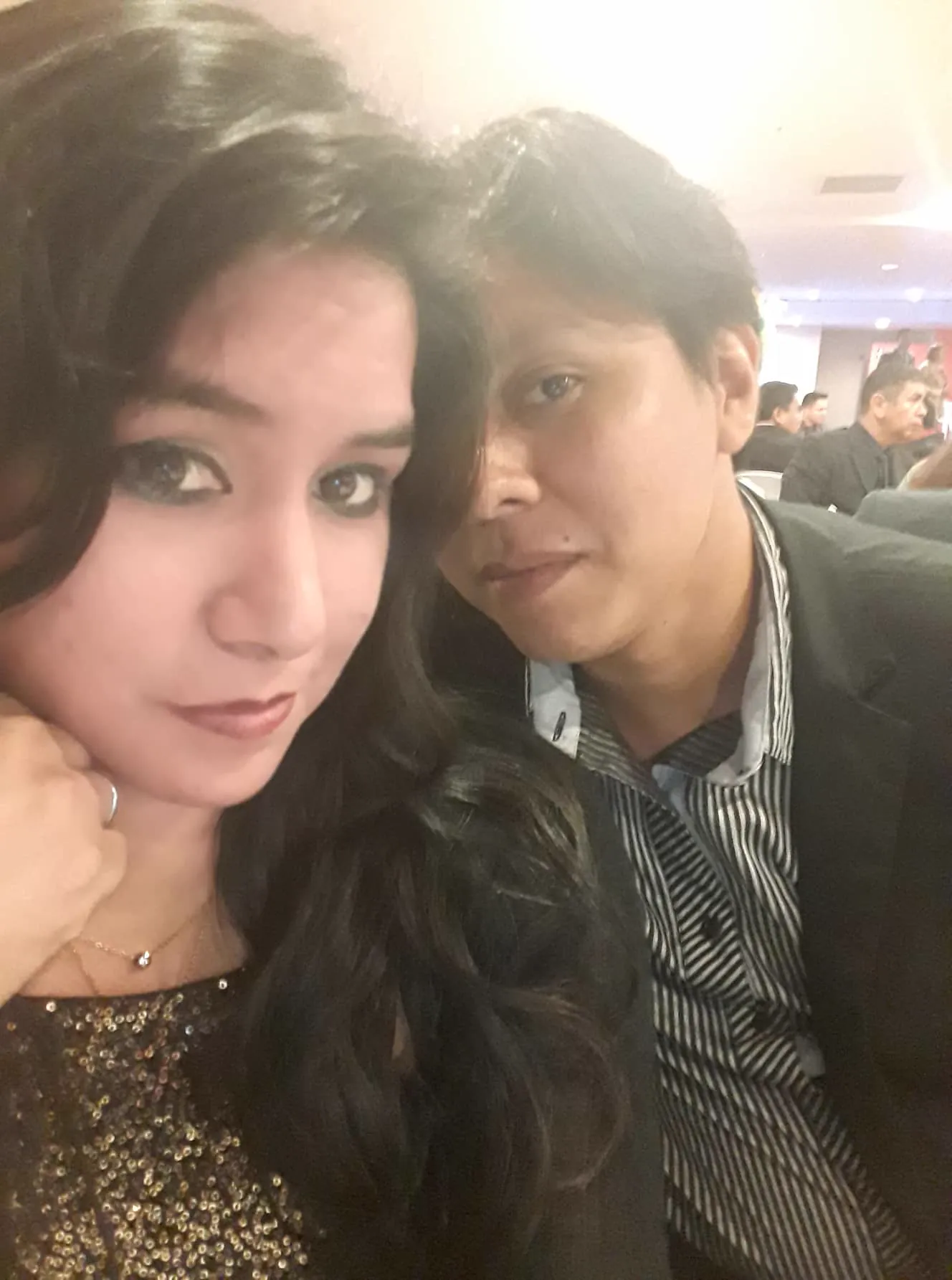 Luisa y René juntos